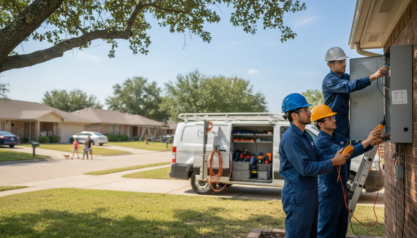 Certified electrician providing emergency electrical services in Liberty, KS